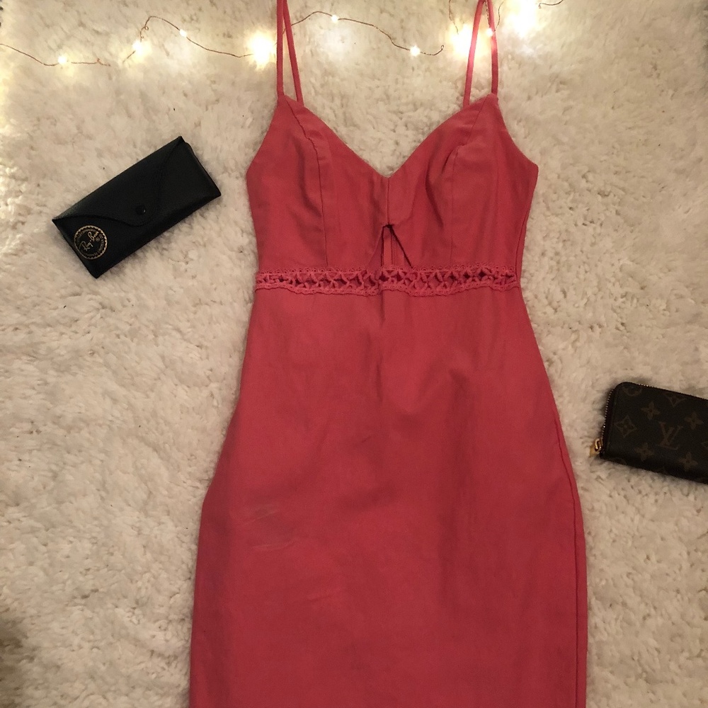 Pink dress